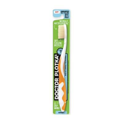 Doctor Plotka's Mouthwatchers Toothbrush Adult Soft Orange